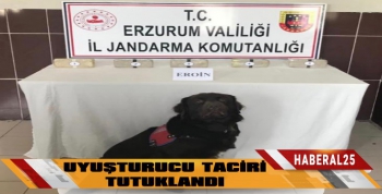 Erzurum'da Uyuşturucu Taciri Tutuklandı