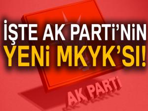 AK Parti MKYK listesi | AK Parti'de MKYK'ya hangi isimler var? Kimler girdi?