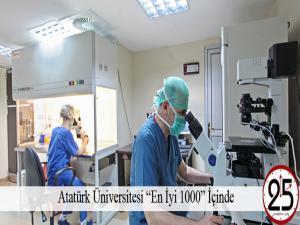 Atatürk Üniversitesi En İyi 1000 İçinde