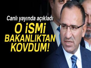 Bekir Bozdağ, Kati Piriyi kovmuş