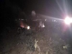 Cezayir'de askeri uçak düştü: 2 ölü