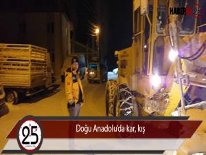 Doğu Anadoluda kar, kış