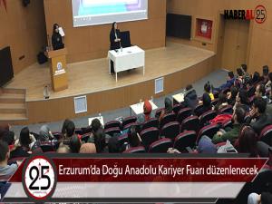 Erzurumda Doğu Anadolu Kariyer Fuarı düzenlenecek 