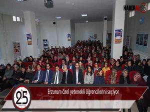  Erzurum özel yetenekli öğrencilerini seçiyor 