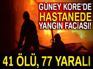 Güney Korede hastanede yangın: 41 ölü, 77 yaralı