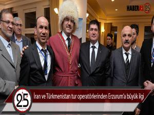 İran ve Türkmenistan tur operatörlerinden Erzuruma büyük ilgi 