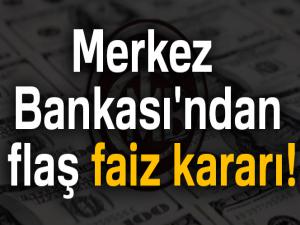 Merkez Bankası'ndan flaş faiz kararı! 28 May