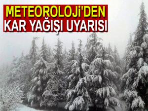 Meteoroloji'den kar uyarısı| 3 Nisan Salı yurtta hava durumu