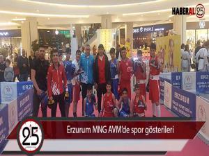  MNG AVMde spor gösterileri 