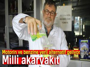 Motorin ve benzine yerli alternatif geliyor 