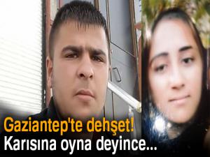 Oynamak istemeyen karısını pompalı tüfekle öldürdü