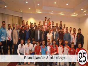Palandökende Afrika rüzgarı 