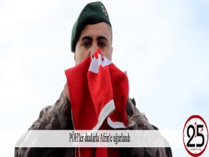 PÖH'ler dualarla Afrin'e uğurlandı