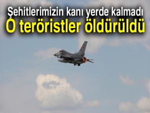 Şehitlerimizin kanı yerde kalmadı: O teröristler öldürüldü