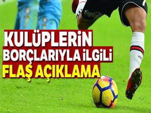 TBB: 'Futbol kulüp borçlarının silinmesi söz konusu olmayacak'