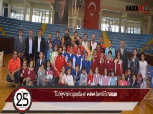 Türkiyenin sporda en esnek kenti Erzurum 