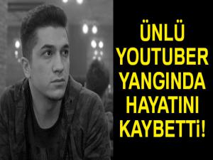 Ünlü youtuber hayatını kaybetti!