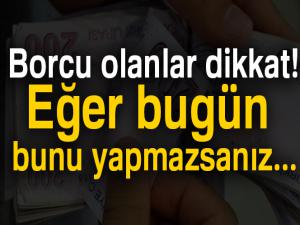 Yapılandırma için son gün bugün