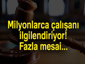 Yargıtay: Prim fazla mesai yerine sayılamaz