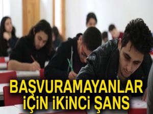 YKS'ye başvuru yapamayanlara ikinci şans geldi