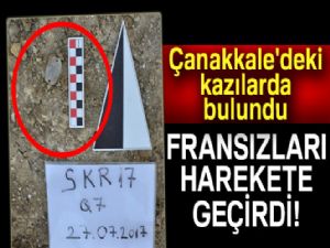 Çanakkale'deki kazılarda bulunan künye Fransızları harekete geçirdi: Çavuş Theophile Marie Guyomard künyesi