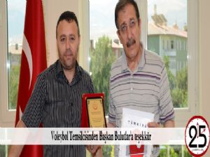  Voleybol Temsilcisinden Başkan Bulutlar'a teşekkür