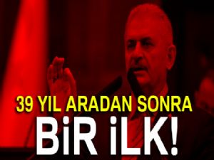 39 yıl aradan sonra bir ilk