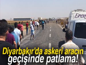 Son dakika haberleri! Diyarbakır'da askeri aracın geçişinde patlama