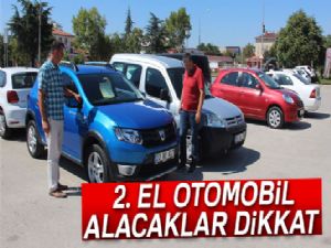 2. el otomobil alacaklar dikkat