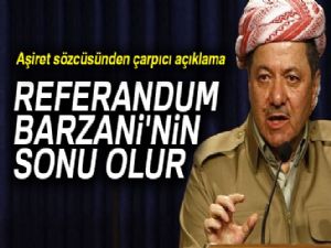 İzol Aşireti'nin sözcüsü: 'Referandum Barzani'nin sonu olur'