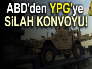 ABD'den YPG'ye 120 tırlık ağır silah ve zırhlı araç sevkiyatı