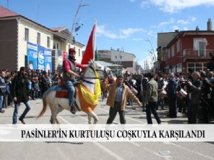 PASİNLER'İN KURTULUŞU COŞKUYLA KARŞILANDI