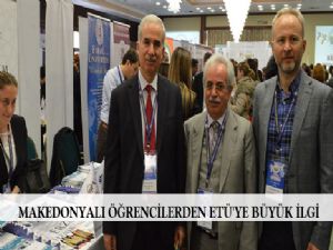   MAKEDONYALI ÖĞRENCİLERDEN ETÜ'YE BÜYÜK İLGİ