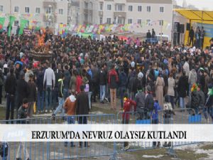 Nevruz Erzurum'da olaysız kutlandı