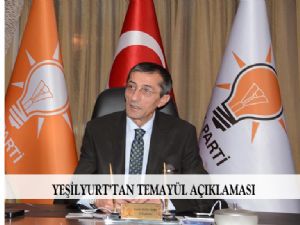 Yeşilyurt'tan temayül açıklaması