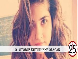 Özgecan Aslan'ın öldürüldüğü minibüs kütüphane olacak