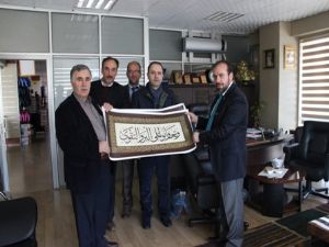 TVD'den  hayır sahiplerine ziyaret
