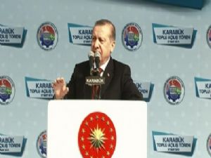 Cumhurbaşkanı Erdoğan'ın Karabük konuşması