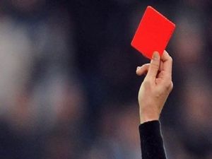 Manisa'daki amatör küme maçında 15 kırmızı kart çıktı