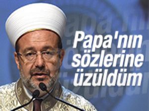 Mehmet Görmez'den Papa'ya Ermeni soykırımı yanıtı