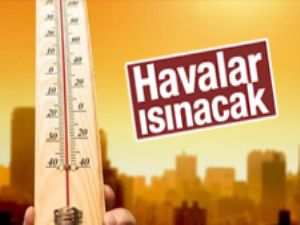 Hava sıcaklıkları 12 dereceye kadar artacak