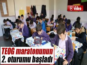 TEOG maratonunun ikinci oturumu başladı