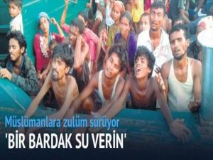 'Bir bardak su verin'