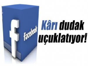 Facebook karını arttırdı 