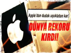 APPLE DÜNYA REKORU KIRDI!