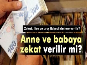 Zekât, fitre ve oruç fidyesi kimlere verilir?