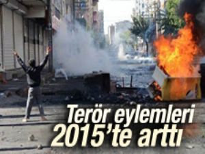 PKK'nın eylemleri 2015'te zirve yaptı