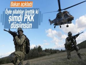 Bakan Işık: Öyle silahlar ürettik ki PKK düşünsün
