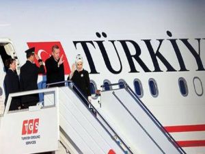 Cumhurbaşkanı Erdoğan Katar'da