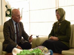 Bakan Ramazanoğlu Başkan Sekmen'i Ziyaret Etti